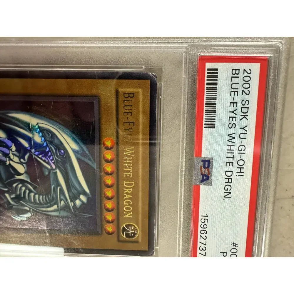 2002 Yu-Gi-Oh Starter Deck Kaiba Blue-Eyes White Dragon SDK-001 PSA 1 PR